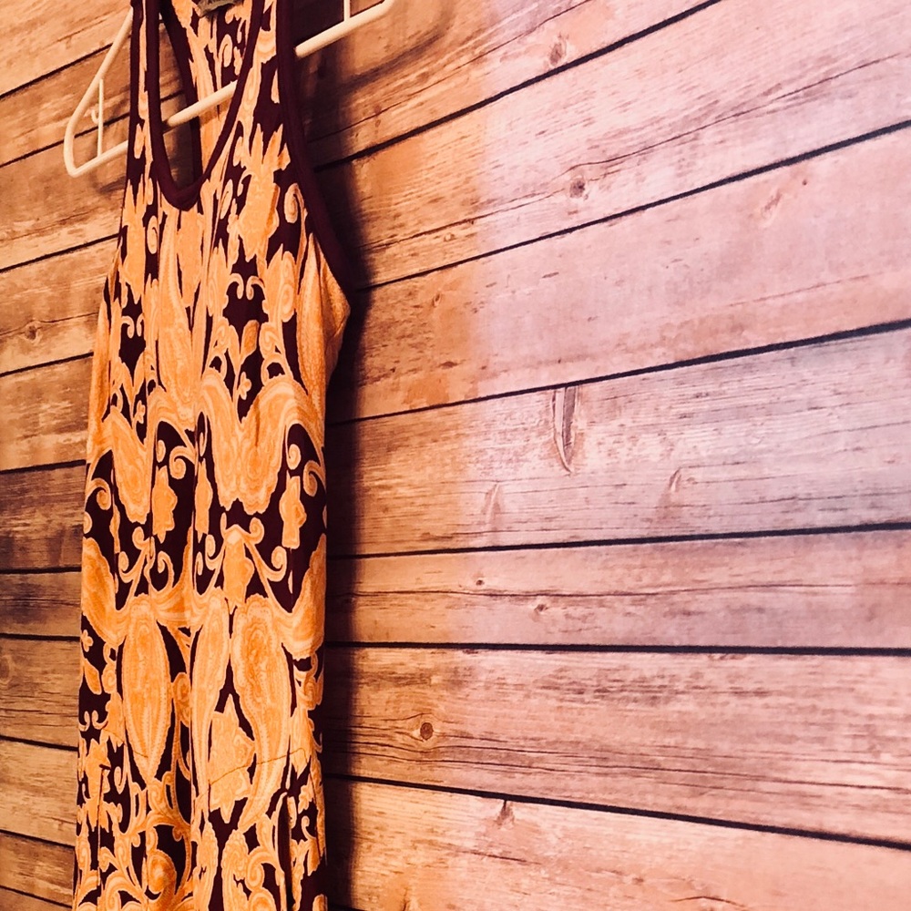Athleta maxi dress with pockets XXS